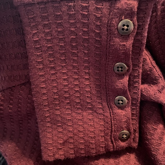 Chaser Long Sleeve Waffle Weave Thermal Tee - Picture 8 of 8